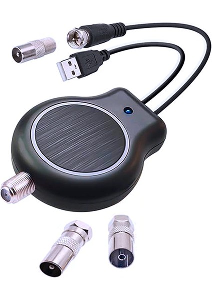 Açık Veya Kapalı Hdtv Anten Amplifikatörü Hd Fm Dvb USB Güç Kaynağı 32DBI (Yurt Dışından)