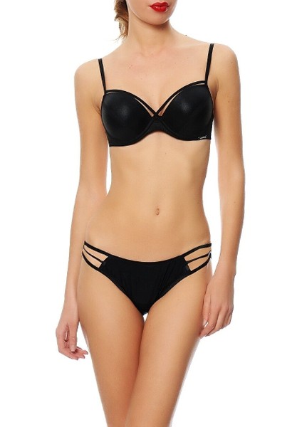Siyah Kadın Bikini Külot