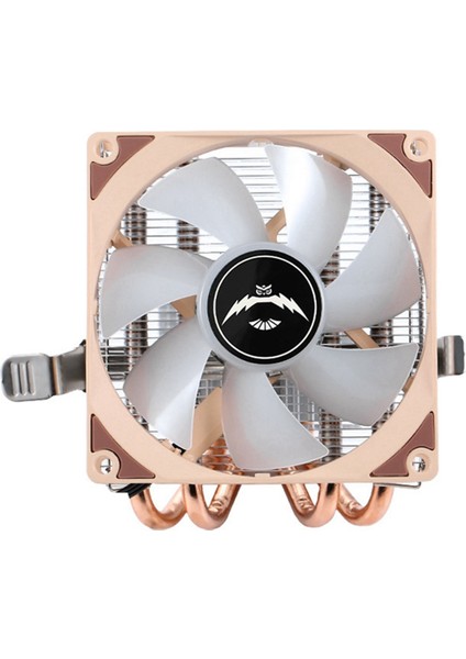 Cpu Hava Soğutma Radyatörü Pc Işlemci Soğutucusu 4 Kablolu Fan (Yurt Dışından)