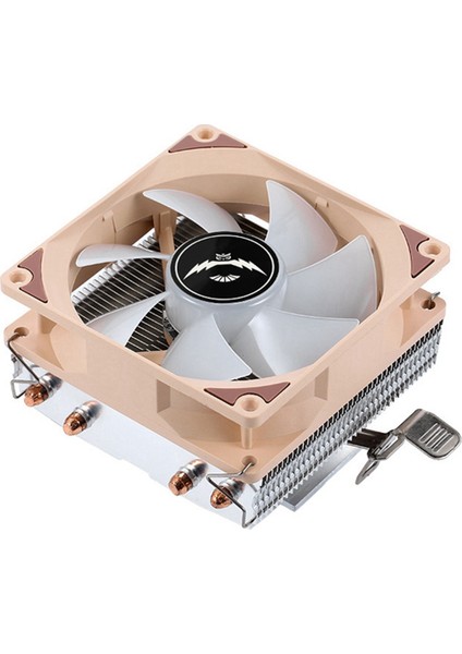 Cpu Hava Soğutma Radyatörü Pc Işlemci Soğutucusu 4 Kablolu Fan (Yurt Dışından)