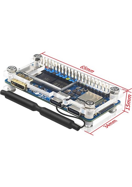 Zero 2W Zero 2W Anakart Için Akrilik Kasa (Yurt Dışından)