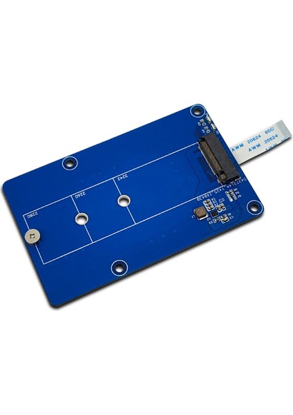 Pi5 5 Için Pcıe - M.2 Nvme SSD Adaptör Kartı (Yurt Dışından)
