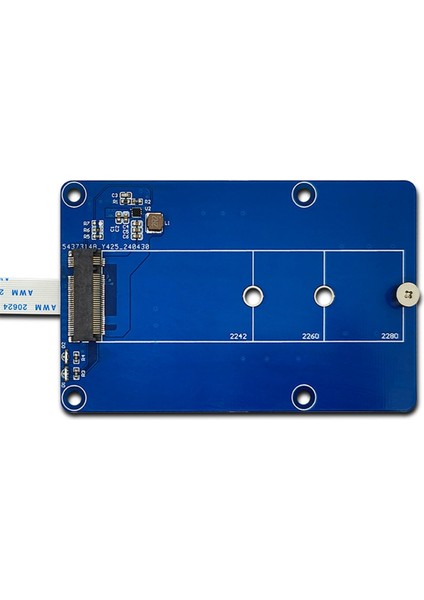 Pi5 5 Için Pcıe - M.2 Nvme SSD Adaptör Kartı (Yurt Dışından)