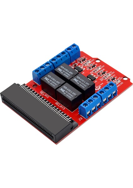 Microbit 4 Kanal Röle Modülü Kalkanı 5V Yüksek Tetik Programlama (Yurt Dışından)