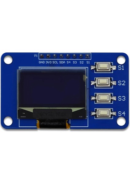 0.96 Inç OLED Ekran Modülü 12864 Matrisli Ekran Modülü (Yurt Dışından)