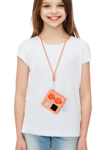 Mini Çocuklar Için Ses Çalar Koruyucu Kılıf, Turuncu (Yurt Dışından) indirimleri