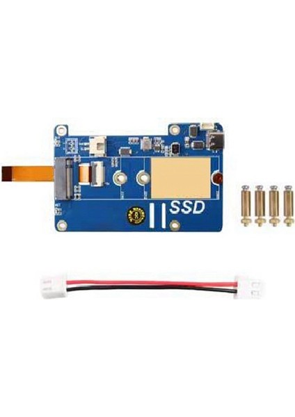 MPS2280P Pcıe M.2 Nvme SSD Genişletme Kartı 5 Için (Yurt Dışından)