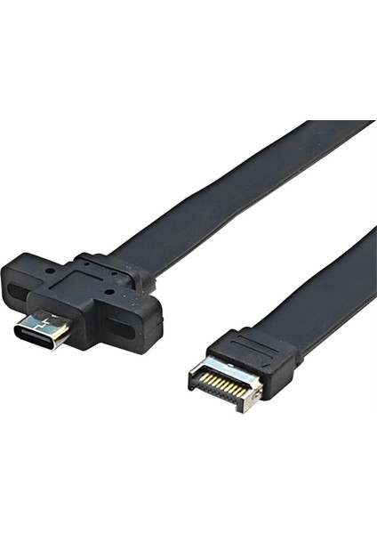 Bağlantılar USB 3.2 Ön Panel Uzatma Kablosu, GEN2X2 Baffle Kablosu B (Yurt Dışından)