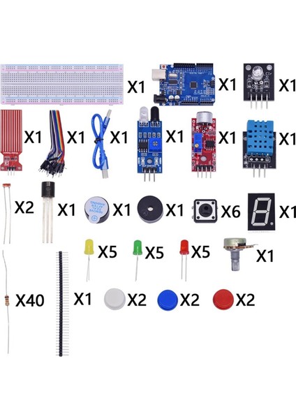 R3 Geliştirme Kartı Kiti 830 Delikli Breadboard Için,a (Yurt Dışından) modelleri