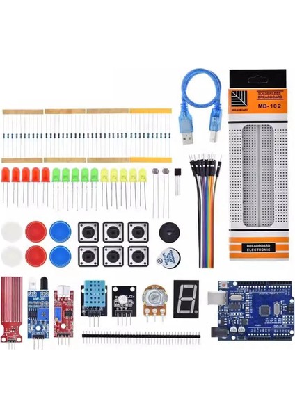R3 Geliştirme Kartı Kiti 830 Delikli Breadboard Için,a (Yurt Dışından) indirimleri