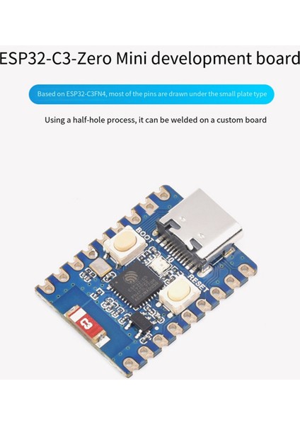 ESP32-S3-ZERO Mini Geliştirme Kartı ESP32-C3FN Modülü (Yurt Dışından)