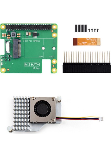 Nvme 2230/2242 Için Soğutuculu Pcıe To M.2 Hat Genişletme Kartı (Yurt Dışından)