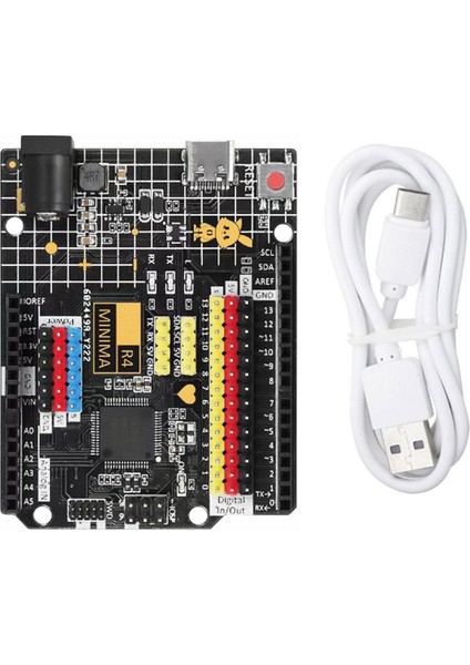 R4 Minima Geliştirme Kartı Type-C USB Modülü Uyumlu (Yurt Dışından)