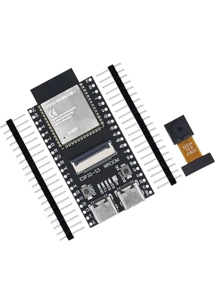 Wroom Cam Geliştirme Kartı Wifi Bluetooth Modülü Type-C Arayüzü C (Yurt Dışından)