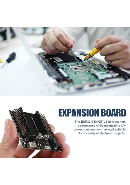 ESP32 Devkıt V1 Güç Kaynağı Paneli ESP32 30P Güç Kartı (Yurt Dışından)