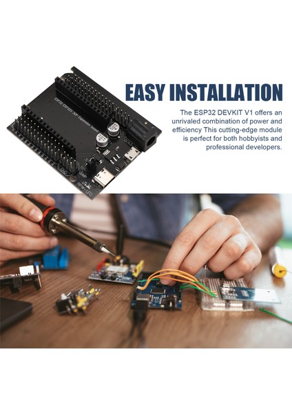 ESP32 Devkıt V1 Güç Kaynağı Paneli ESP32 30P Güç Kartı (Yurt Dışından)