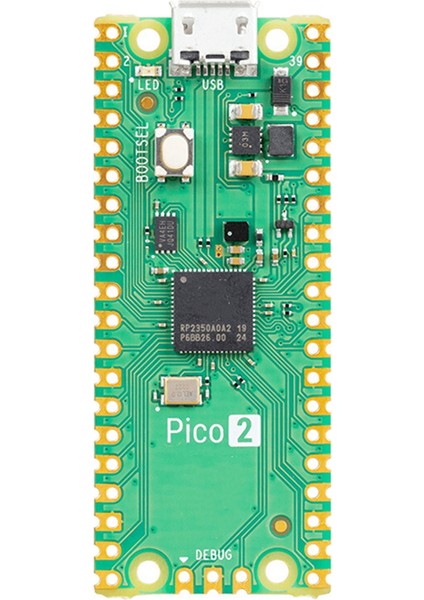 2 Adet RP2350 Mikrodenetleyici Kartı 520KB 150MHZ Için, (Yurt Dışından)