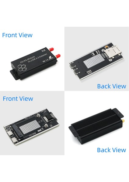 Wwan/lte Modülü Için Mini Pcı-E - USB 2.0 (Tip C) Adaptörü (Yurt Dışından) fırsatları