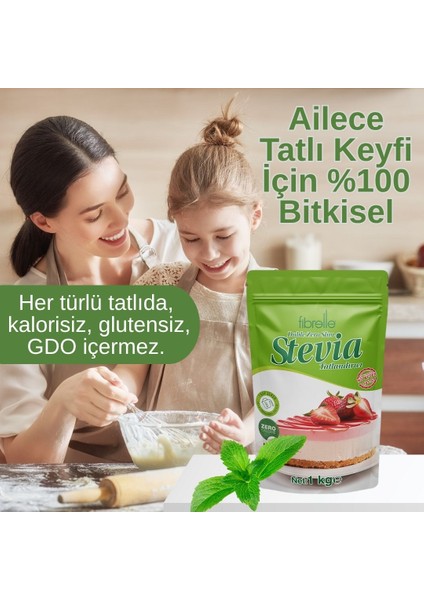 Double Zero Slim Stevialı Tatlandırıcı 1 kg