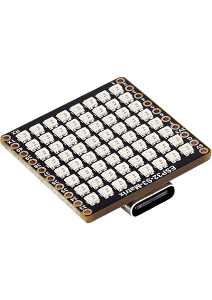 ESP32-S3 Geliştirme Kartı Wifi Bluetooth Matrix 8x8 Rgb-Led (Yurt Dışından)