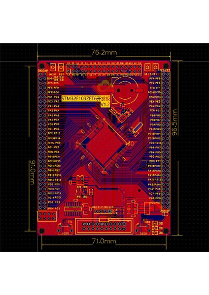 STM32F103ZET6 Geliştirme Arm Öğrenme Kartı / Mcu Deney Kartı (Yurt Dışından)