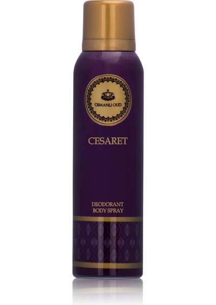 Cesaret Deodorant 150 ML – Aromatik Deniz Erkek Koku Spreyi – 4902