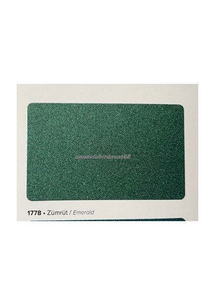 Permo Metalik Zümrüt Yeşil Çelik Kapı Boyası Metal Ferforje Boyası 1kg fiyatları