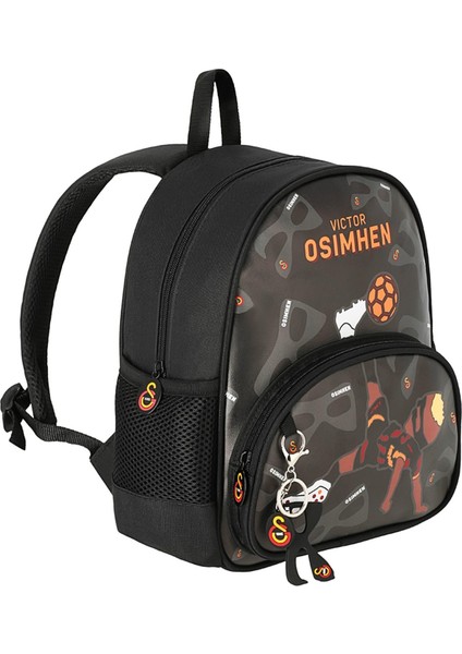 2 Bölmeli Victor Osimhen Suni Deri Anaokulu Çantası + Beslenme Çantası modelleri