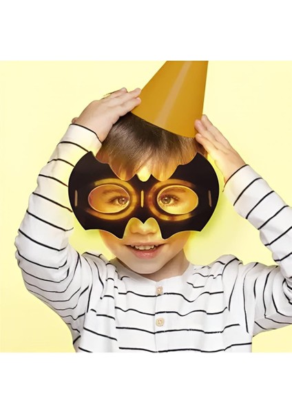 Yarasa Glow Stick Parti Maske
