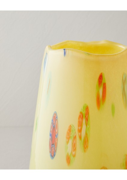 Stery Vazo 30 cm Sarı fiyatları