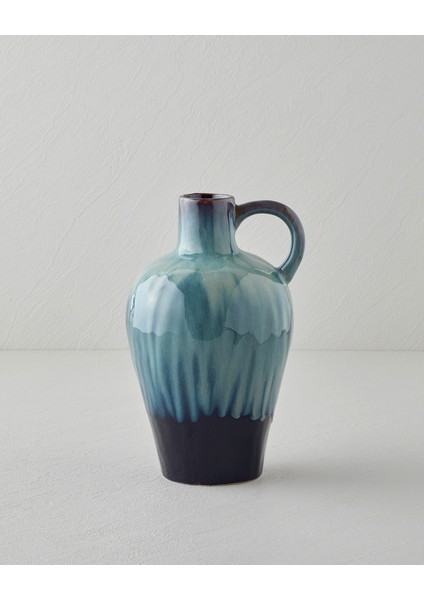 Eterna Vazo 15,5X14X26 cm Lacivert
