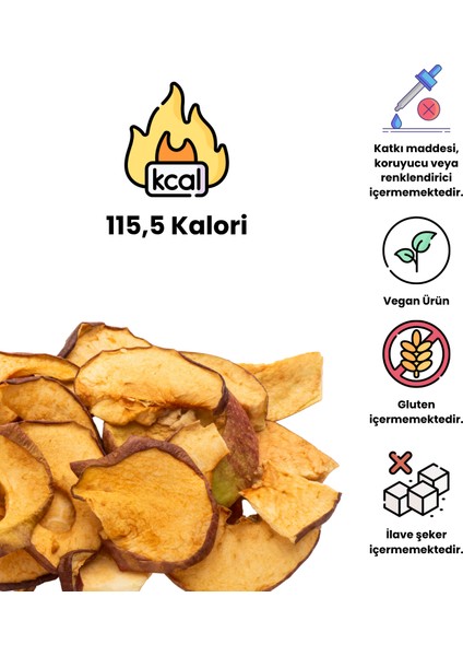 Fırında Kurutulmuş Kırmızı Elma 30 G Doypack - Kuru Meyve fiyatları