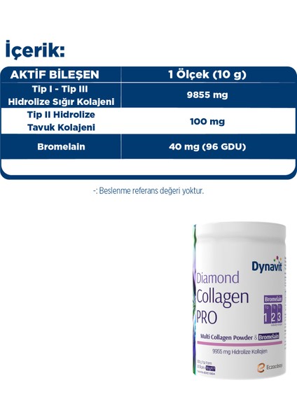 Multi Collagen Powder Bromelain & Collagen Hyaluronic Acid - Kolajen Tanışma Paketi fırsatları