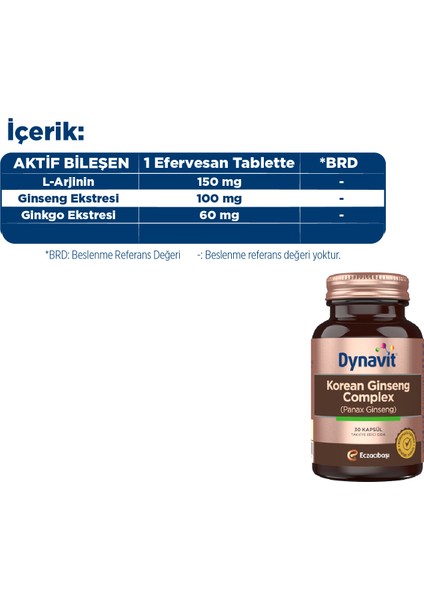 Korean Ginseng & L-Carnitine Guarana - Erkeklere Özel Paket fırsatları