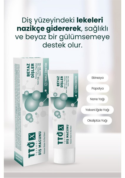 x Hassas Dişler ve Diş Etleri Için Beyazlatıcı Diş Macunu indirimleri