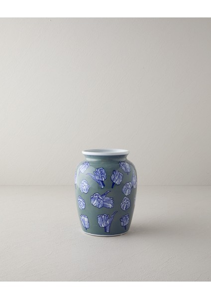 Aris Vazo 16X16X20 cm Turuncu