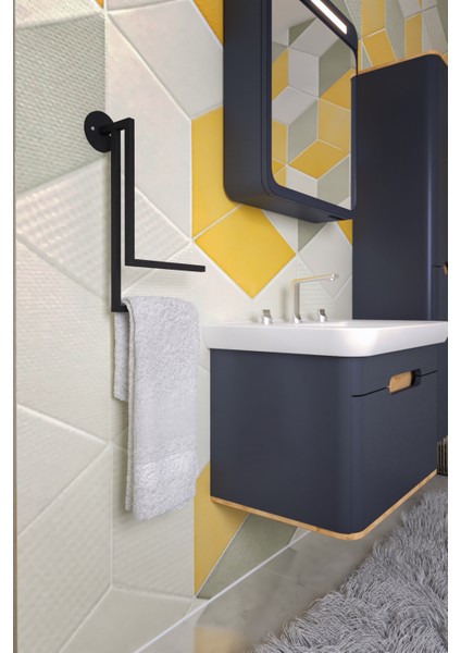 Lotus Wall Banyo Havluluğu, Havluluk Duvara Monte modelleri