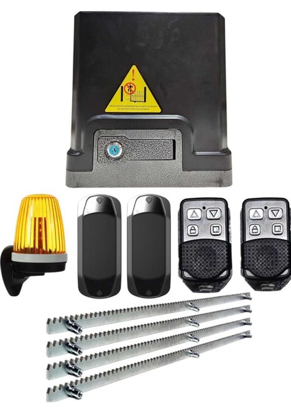 SM-120-DC Kayar Kapı Motoru Bahçe Kapı Motoru Garaj Kapı Motoru Yana Kayar Kapı Motoru(Yoğun Kullanıma Uygundur)