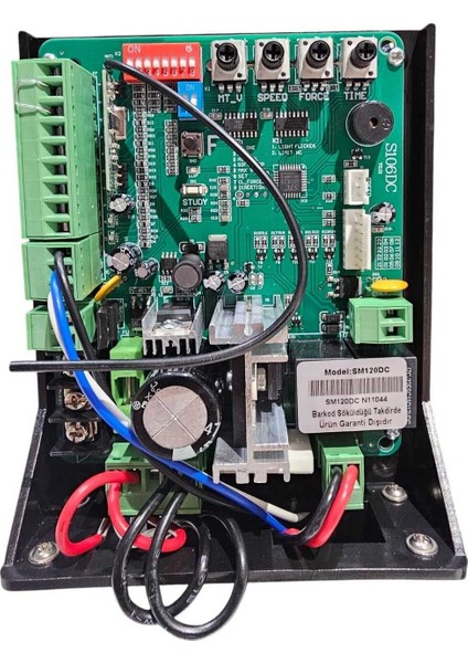 SM-120-DC Kayar Kapı Motoru Bahçe Kapı Motoru Garaj Kapı Motoru Yana Kayar Kapı Motoru(Yoğun Kullanıma Uygundur)