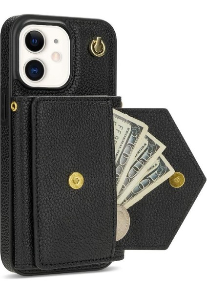 IPhone 11 Akordeon Kart Durumda Flip Cüzdan Durumda Pu Deri ile Uyumlu (Yurt Dışından) fiyatları