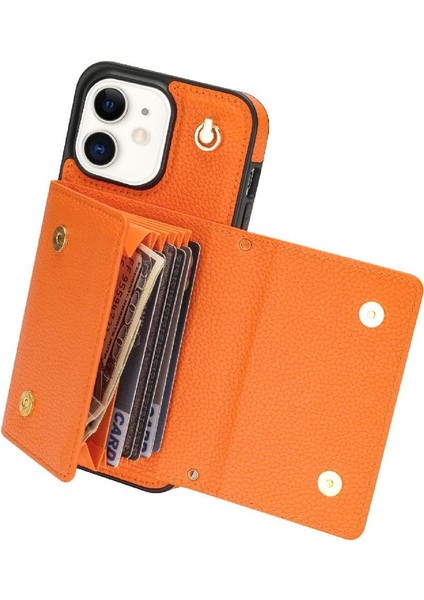 IPhone 11 Akordeon Kart Durumda Flip Cüzdan Durumda Pu Deri ile Uyumlu (Yurt Dışından) fırsatları