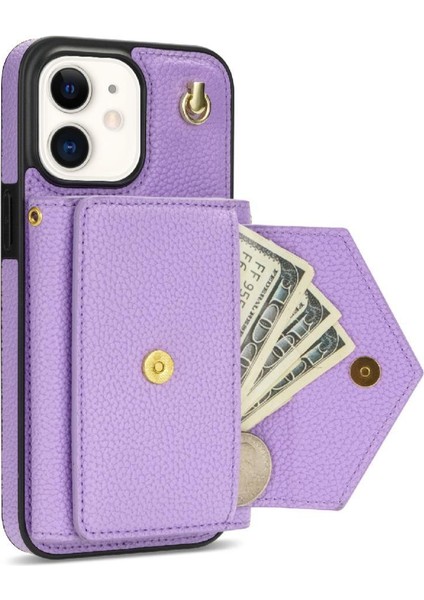 IPhone 11 Akordeon Kart Durumda Flip Cüzdan Durumda Pu Deri ile Uyumlu (Yurt Dışından) indirimleri