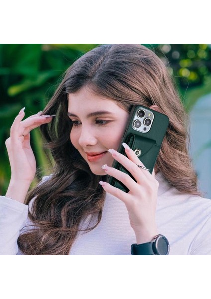 IPhone 13 Pro Max Benzersiz Kickstand Fonksiyonu Için Uyumlu Kılıf Yüksek (Yurt Dışından) modelleri