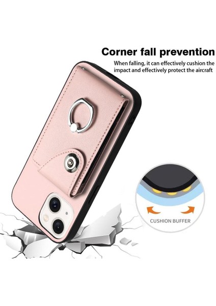 IPhone 14 Benzersiz Kickstand Fonksiyonu Için Uyumlu Kılıf (Yurt Dışından) modelleri