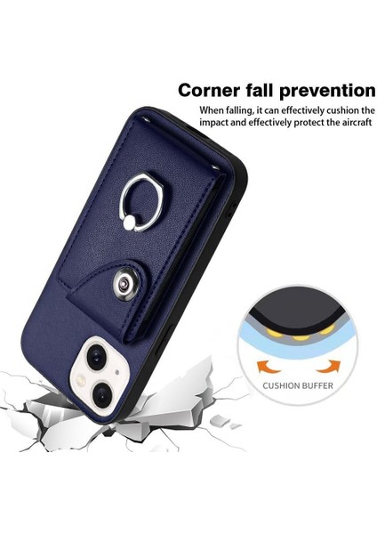 IPhone 14 Benzersiz Kickstand Fonksiyonu Için Uyumlu Kılıf (Yurt Dışından) modelleri