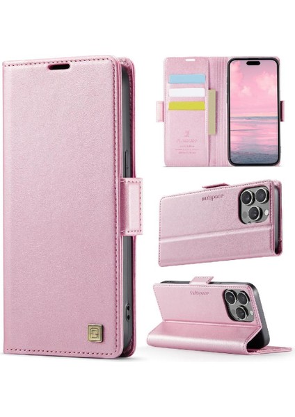 IPhone 13 Pro Flip Case Clsssic Tarzı Cüzdan Kılıf Rfid ile Uyumlu (Yurt Dışından)