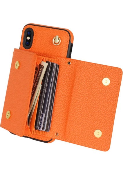 IPhone Xs Max Akordeon Kart Durumda Manyetik Kapatma Flip Pu ile Uyumlu (Yurt Dışından) fiyatları