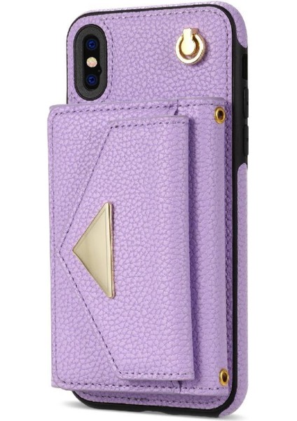IPhone Xs Max Akordeon Kart Durumda Manyetik Kapatma Flip Pu ile Uyumlu (Yurt Dışından) indirimleri