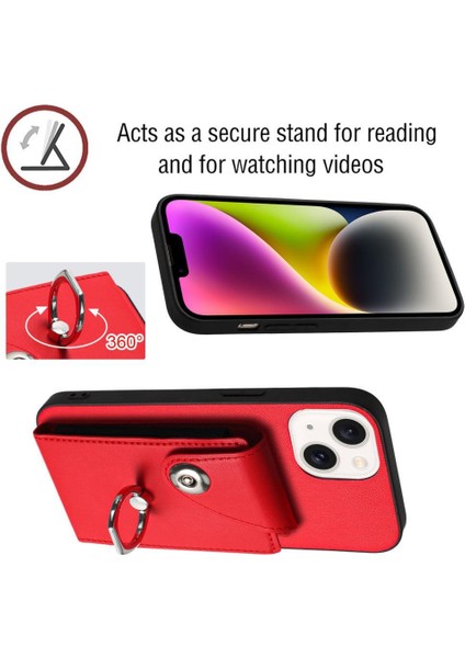 IPhone 15 Için Uyumlu Durumda Artı Kickstand Fonksiyonu Benzersiz (Yurt Dışından) indirimleri