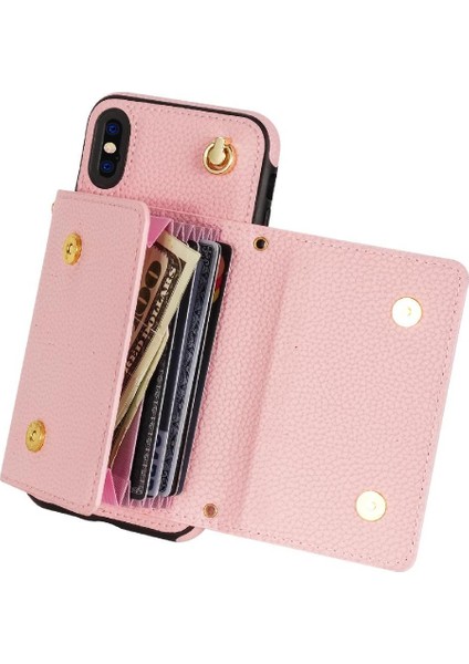 IPhone Xs Max Akordeon Kart Durumda Manyetik Kapatma Flip Pu ile Uyumlu (Yurt Dışından) fiyatları